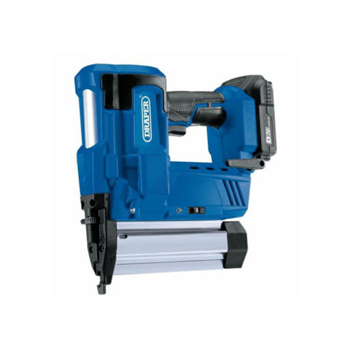 Draper D20 20V Nailer, 1 x 2.0Ah Battery, 1 x Charger