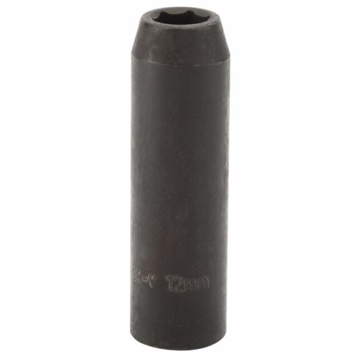 Draper Deep Impact Socket, 1,2 Sq. Dr.,  12mm