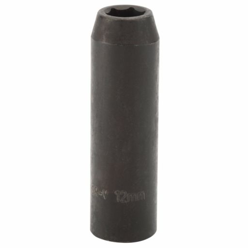 Draper Deep Impact Socket, 1,2 Sq. Dr., 12mm