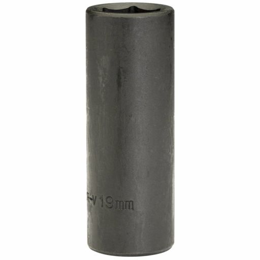 Draper Deep Impact Socket, 1,2 Sq. Dr., 19mm