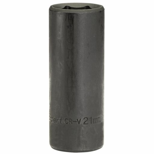 Draper Deep Impact Socket, 1,2 Sq. Dr., 21mm