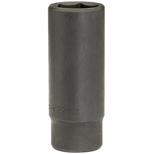 Draper Deep Impact Socket, 1,2 Sq. Dr., 22mm (Sold Loose)