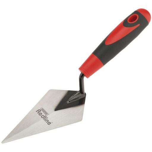 Draper  Redline Soft Grip Pointing Trowel, 150mm