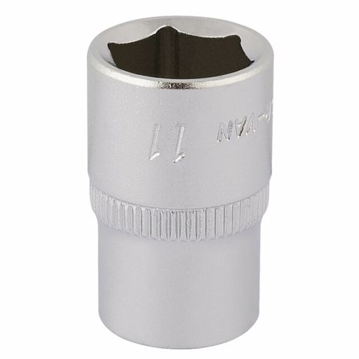 Draper Elora Hexagon Socket, 1,4 Sq. Dr., 11mm