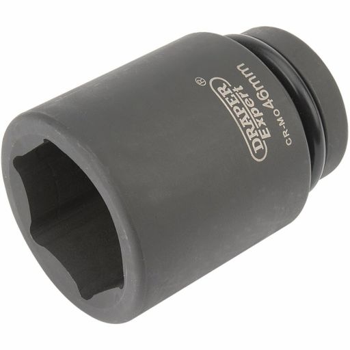 Draper Expert HI-TORQ® 6 Point Deep Impact Socket, 1 Sq. Dr., 46mm