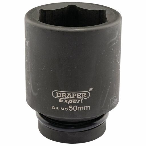 Draper Expert HI-TORQ® 6 Point Deep Impact Socket, 1 Sq. Dr., 50mm