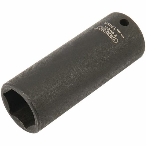 Draper Expert HI-TORQ® 6 Point Deep Impact Socket, 1,4 Sq. Dr., 13mm