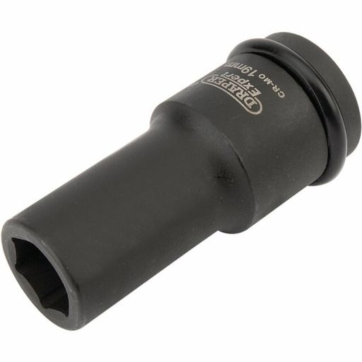 Draper Expert HI-TORQ® 6 Point Deep Impact Socket, 3,4 Sq. Dr., 19mm