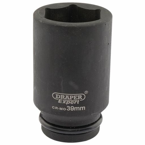Draper Expert HI-TORQ® 6 Point Deep Impact Socket, 3,4 Sq. Dr., 39mm