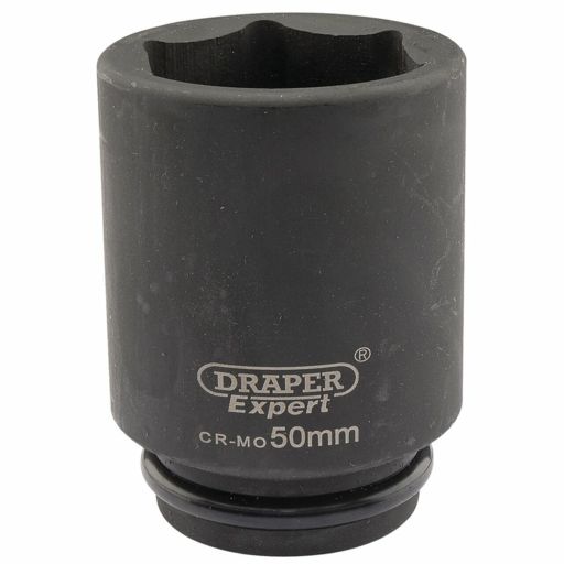 Draper Expert HI-TORQ® 6 Point Deep Impact Socket, 3,4 Sq. Dr., 50mm