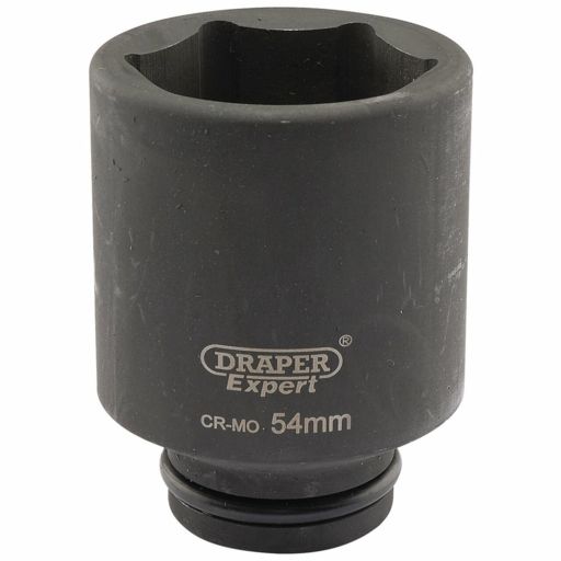 Draper Expert HI-TORQ® 6 Point Deep Impact Socket, 3,4 Sq. Dr., 54mm