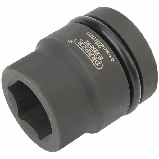 Draper Expert HI-TORQ® 6 Point Impact Socket, 1 Sq. Dr., 28mm