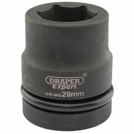 Draper Expert HI-TORQ® 6 Point Impact Socket, 1 Sq. Dr., 29mm