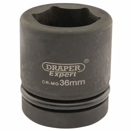 Draper Expert HI-TORQ® 6 Point Impact Socket, 1 Sq. Dr., 36mm