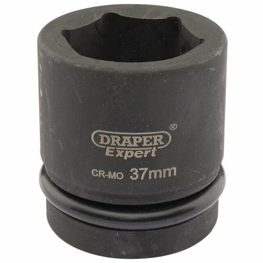 Draper Expert HI-TORQ® 6 Point Impact Socket, 1 Sq. Dr., 37mm