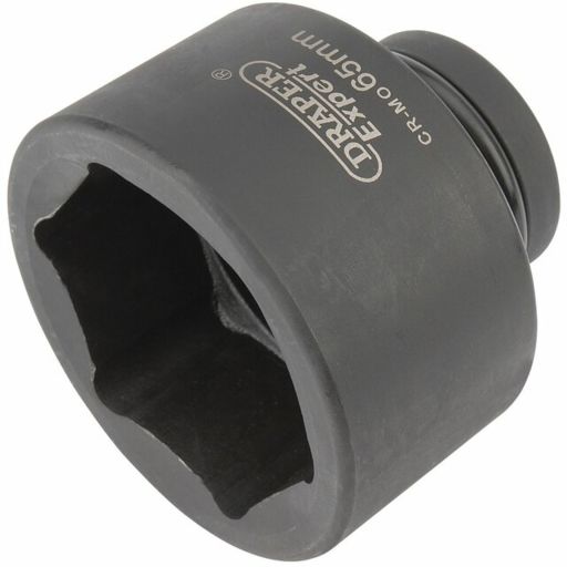 Draper Expert HI-TORQ® 6 Point Impact Socket, 1 Sq. Dr., 65mm