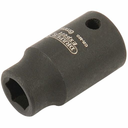 Draper Expert HI-TORQ® 6 Point Impact Socket, 1,4 Sq. Dr., 6mm