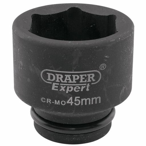 Draper Expert HI-TORQ® 6 Point Impact Socket, 3,4 Sq. Dr., 45mm