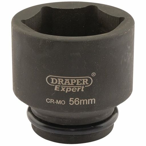Draper Expert HI-TORQ® 6 Point Impact Socket, 3,4 Sq. Dr., 56mm