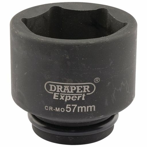 Draper Expert HI-TORQ® 6 Point Impact Socket, 3,4 Sq. Dr., 57mm