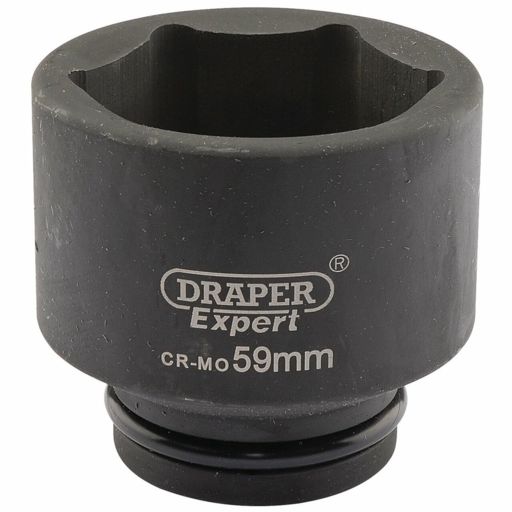 Draper Expert HI-TORQ® 6 Point Impact Socket, 3,4 Sq. Dr., 59mm