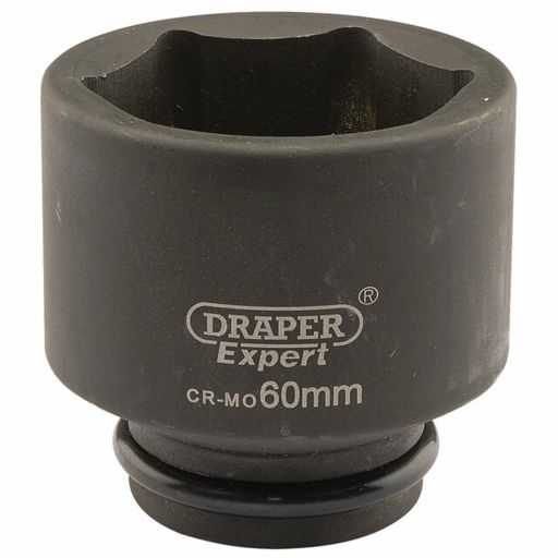 Draper Expert HI-TORQ® 6 Point Impact Socket, 3,4 Sq. Dr., 60mm