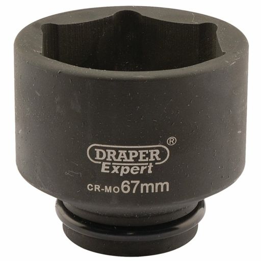 Draper Expert HI-TORQ® 6 Point Impact Socket, 3,4 Sq. Dr., 67mm