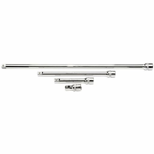 Draper Extension Bar Set, 1,2 Sq. Dr., Polished Chrome (4 Piece)