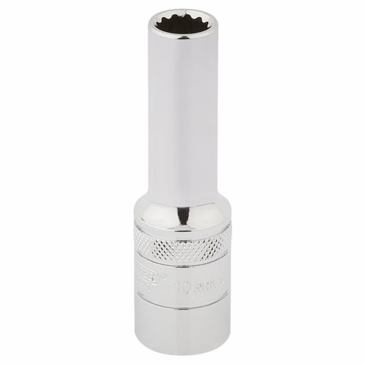Draper HI-TORQ® 12 Point Deep Socket, 1,2 Sq. Dr., 10mm