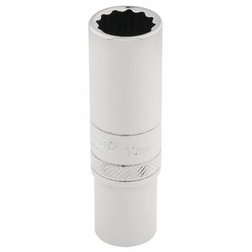 Draper HI-TORQ® 12 Point Deep Socket, 3,8 Sq. Dr., 12mm