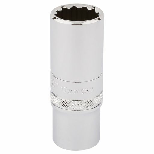 Draper HI-TORQ® 12 Point Deep Socket, 3,8 Sq. Dr., 17mm
