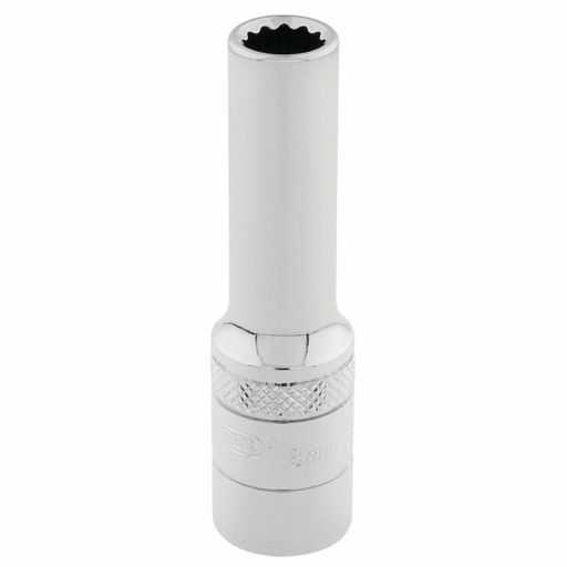Draper HI-TORQ® 12 Point Deep Socket, 3,8 Sq. Dr., 8mm