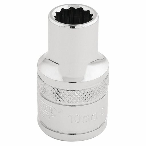 Draper HI-TORQ® 12 Point Socket, 1,2 Sq. Dr., 10mm
