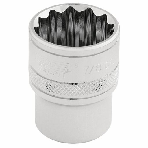 Draper HI-TORQ® 12 Point Socket, 1,2 Sq. Dr., 7,8