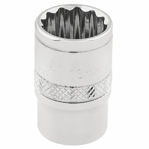 Draper HI-TORQ® 12 Point Socket, 3,8 Sq. Dr., 13mm