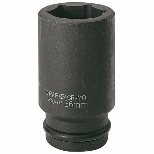 Draper HI-TORQ® 6 Point Deep Impact Socket, 3,4 Sq. Dr., 36mm