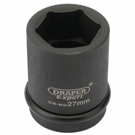 Draper HI-TORQ® 6 Point Impact Socket, 3,4 Sq. Dr., 27mm
