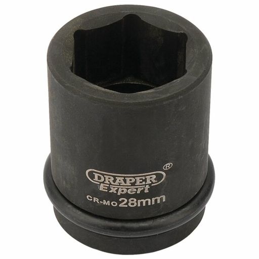 Draper HI-TORQ® 6 Point Impact Socket, 3,4 Sq. Dr., 28mm