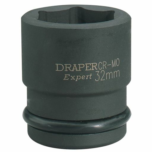 Draper HI-TORQ® 6 Point Impact Socket, 3,4 Sq. Dr., 32mm