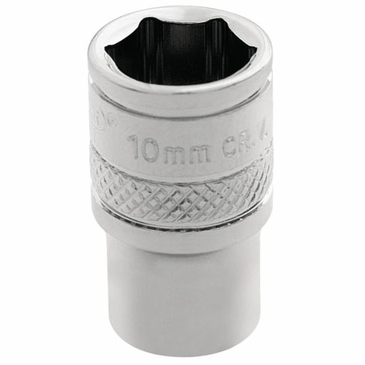 Draper HI-TORQ® 6 Point Socket, 1,4 Sq. Dr., 10mm