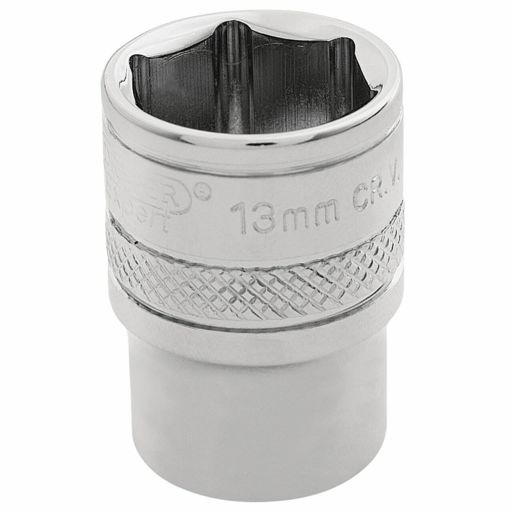 Draper HI-TORQ® 6 Point Socket, 1,4 Sq. Dr., 13mm
