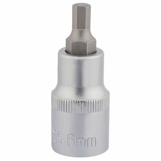 Draper Hexagonal Socket Bits, 1,2 Sq. Dr., 6mm