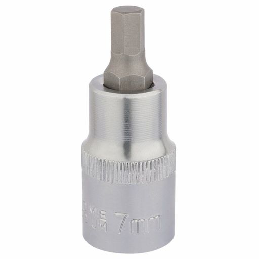 Draper Hexagonal Socket Bits, 1,2 Sq. Dr., 7mm