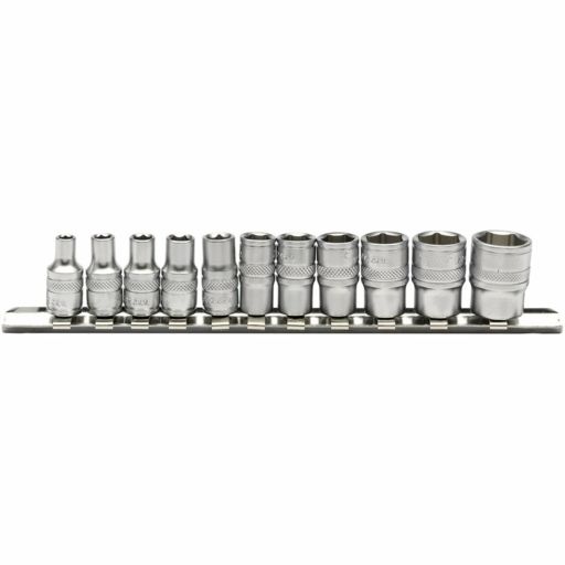 Draper Imperial Socket Set on a Metal Rail