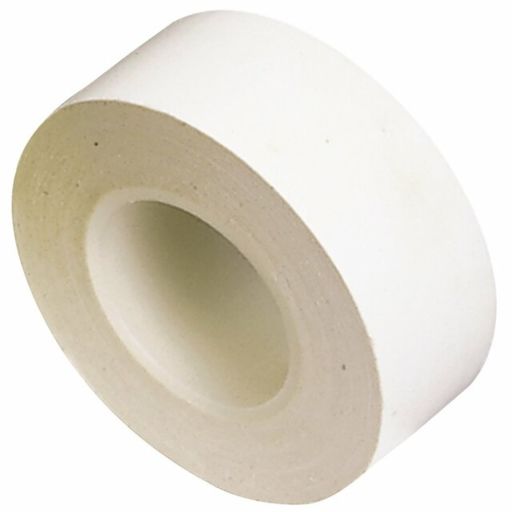 Draper Insulation Tape 10m x 19mm, White (Pack of 8)