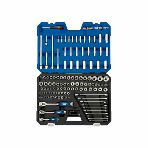 Draper MM AF Combined Socket Set, 1,4, 3,8 and 1,2 Sq. Dr. (150 Piece)
