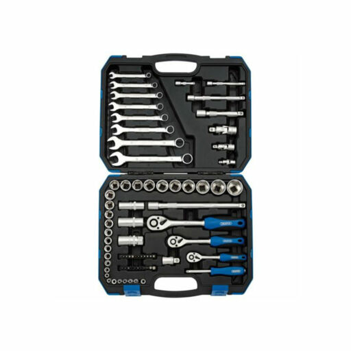 Draper Metric Tool Kit, 1,4, 3,8 and 1,2 Sq. Dr. (75 Piece)