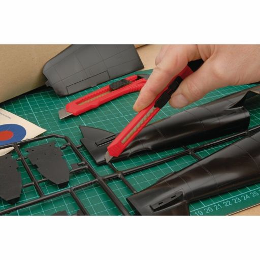 Draper Redline Retractable Segment Blade Knife, 9mm