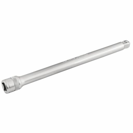 Draper Satin Chrome Wobble Extension Bar, 1,2 Sq. Dr., 250mm