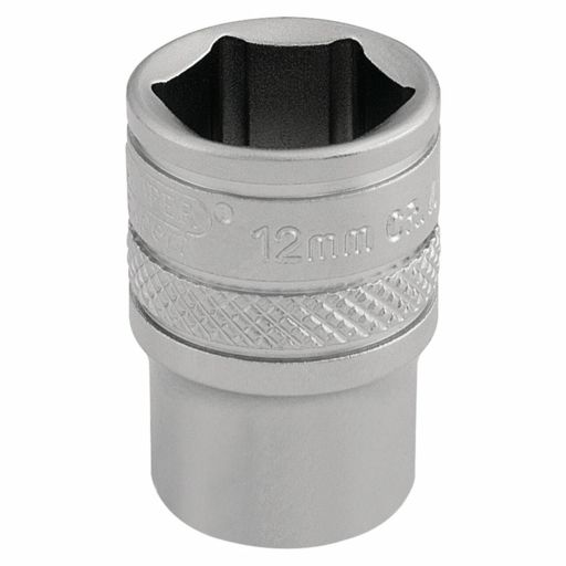 Draper Socket, 1,4 Sq. Dr., 12mm